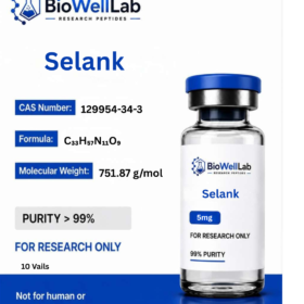 Selank Research Peptide 5mg & 10mg | BioWellLab UK
