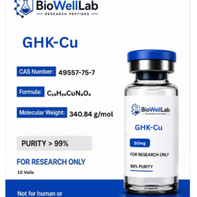 GHK-Cu (Copper Peptide) Research Peptide | BioWellLab UK