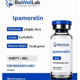 Ipamorelin Research Peptide 5mg & 10mg | BioWellLab UK