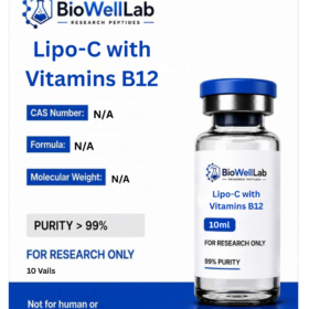 Lipo-C with Vitamins B12 10mL Research Solution | BioWellLab UK