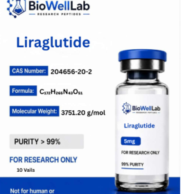 Liraglutide Research Peptide 5mg & 10mg | BioWellLab UK