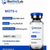 MOTS-c Research Peptide 10mg & 40mg | BioWellLab UK