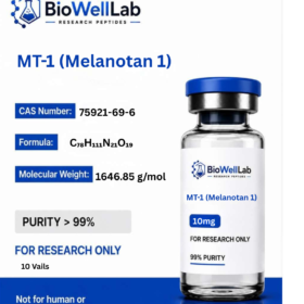 MT-1 (Melanotan 1) 10mg Research Peptide | BioWellLab UK